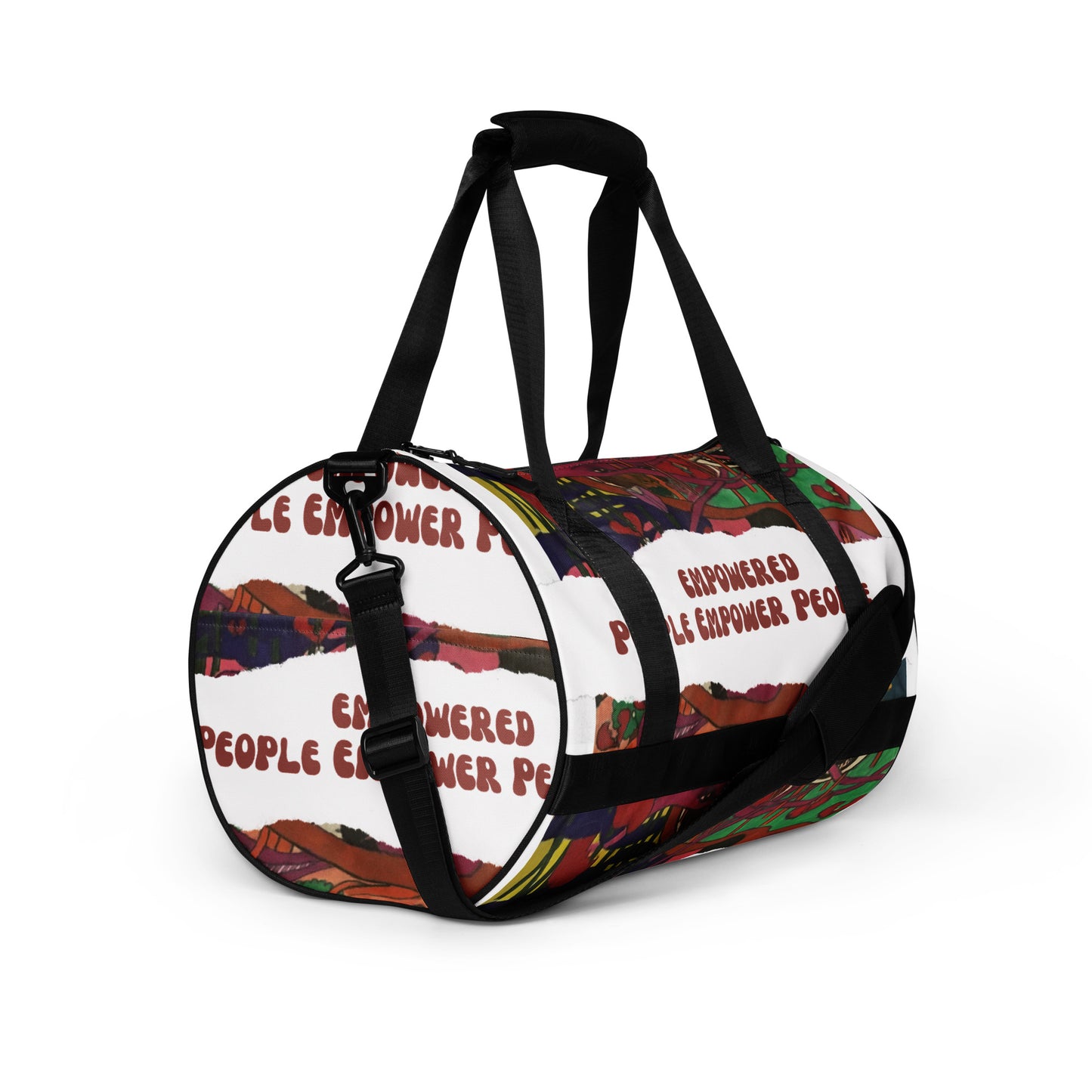 All-over print gym bag