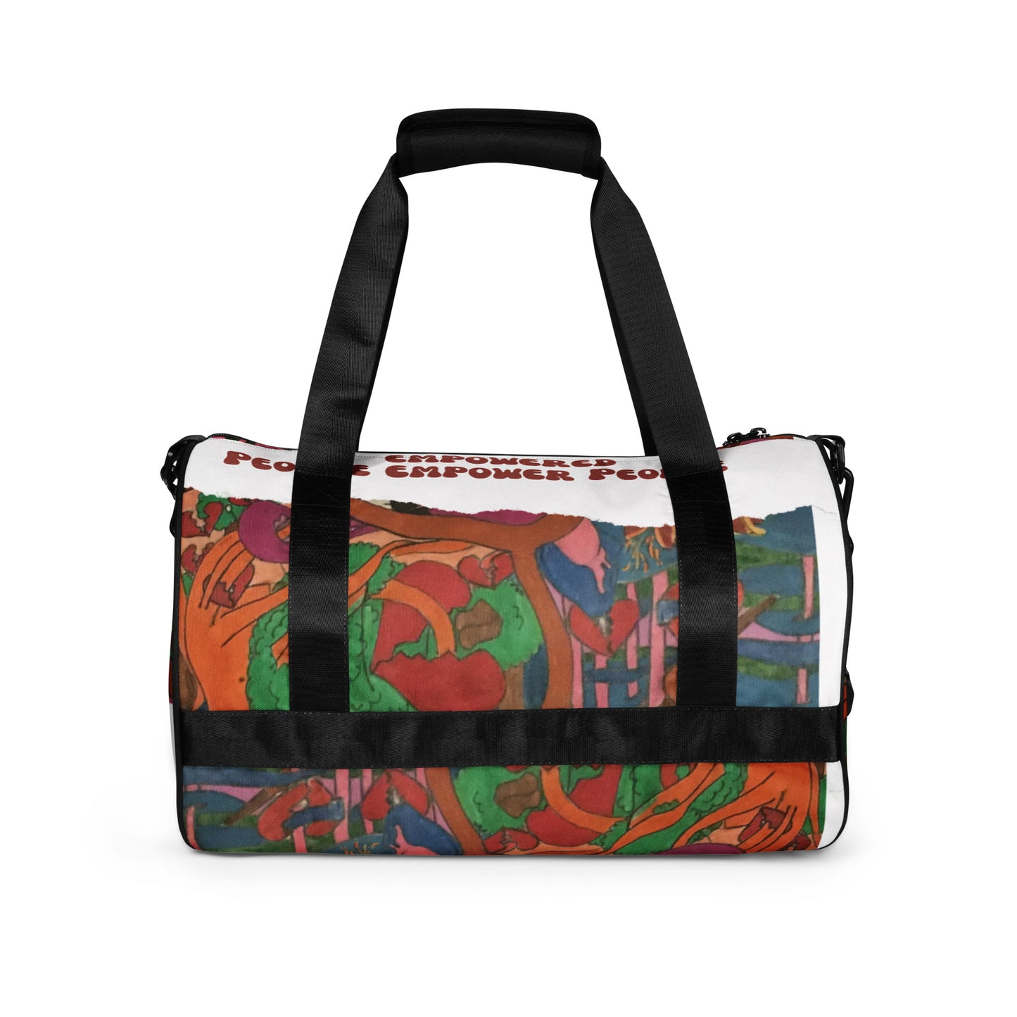 All-over print gym bag