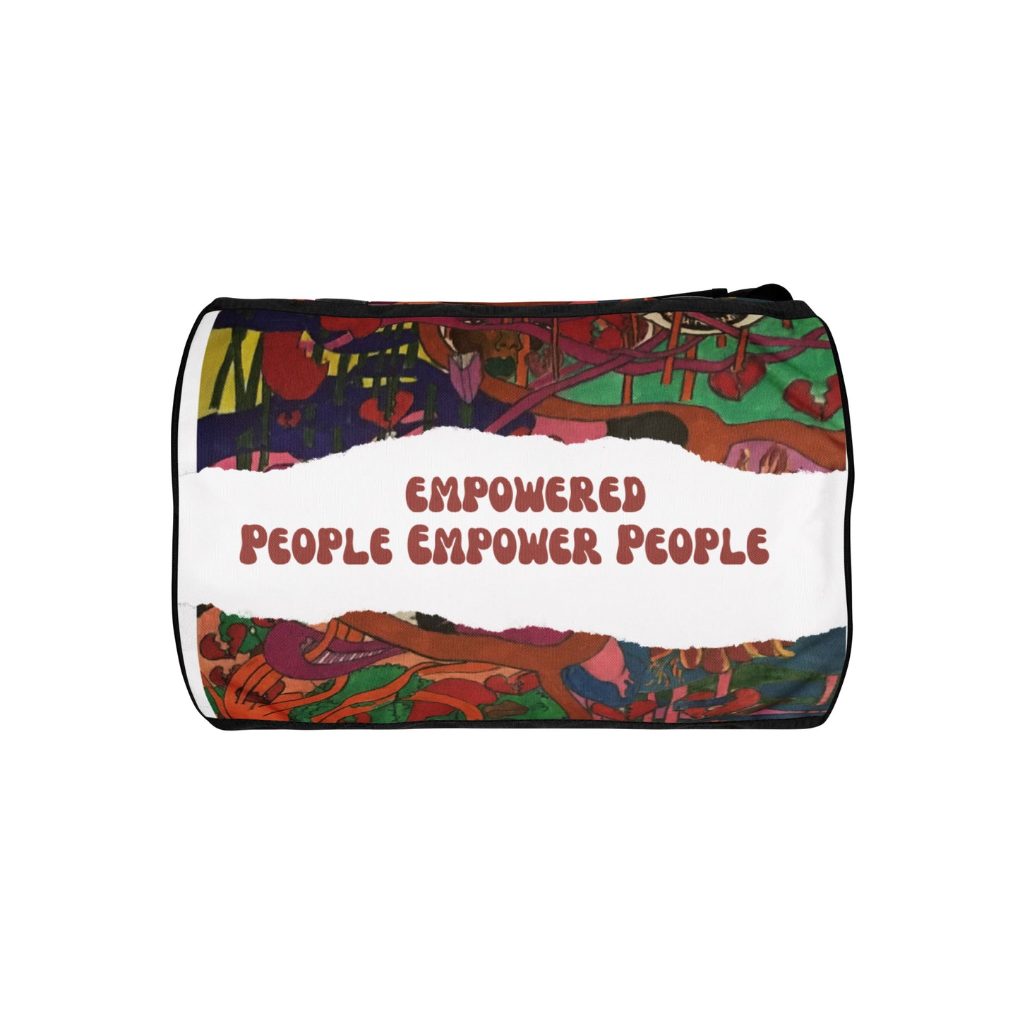 All-over print gym bag