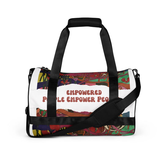 All-over print gym bag