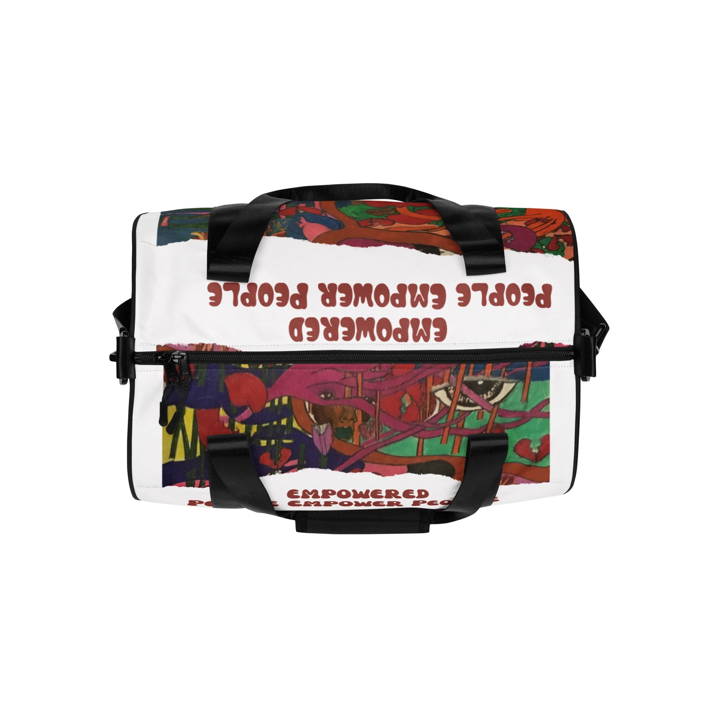 All-over print gym bag