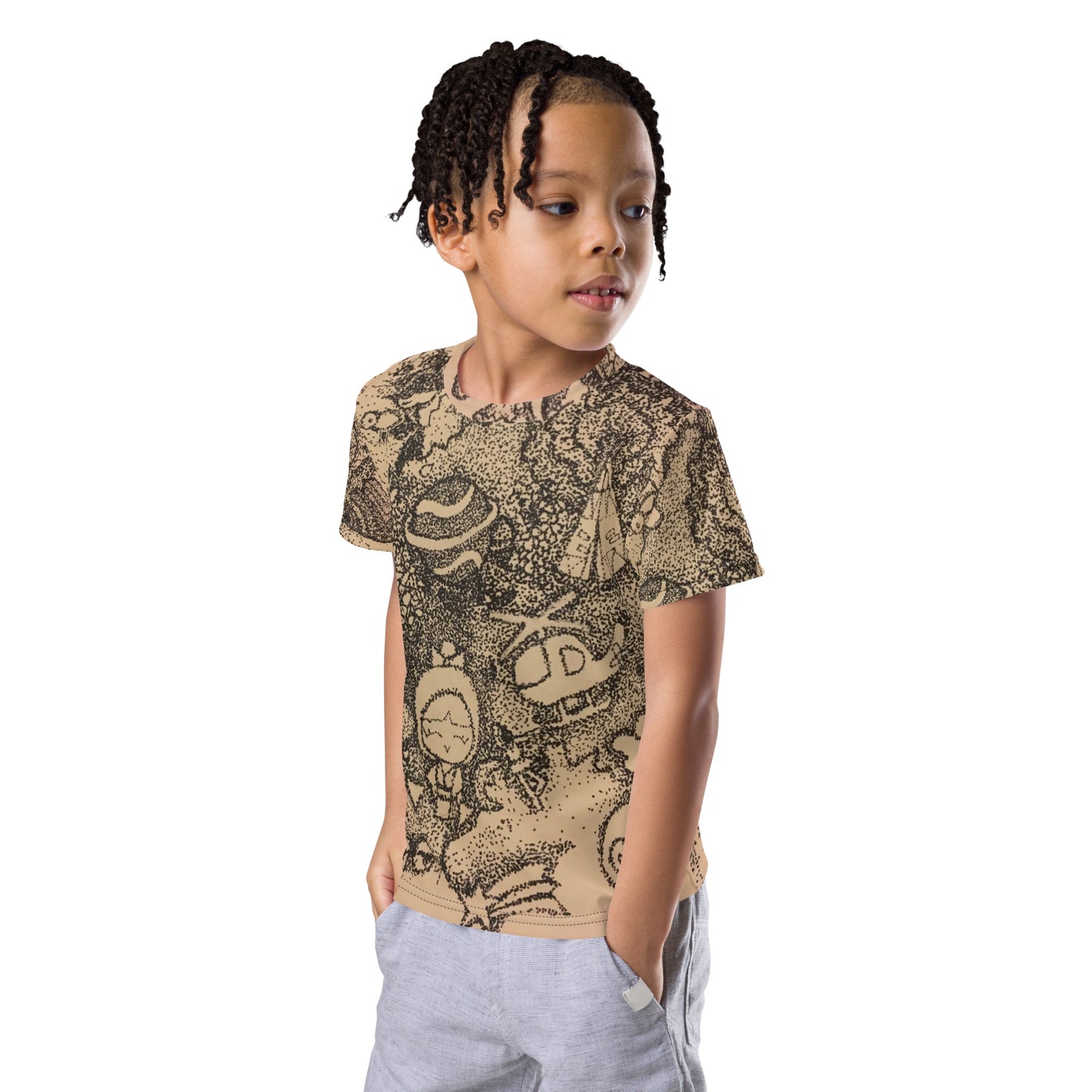 Kids crew neck t-shirt