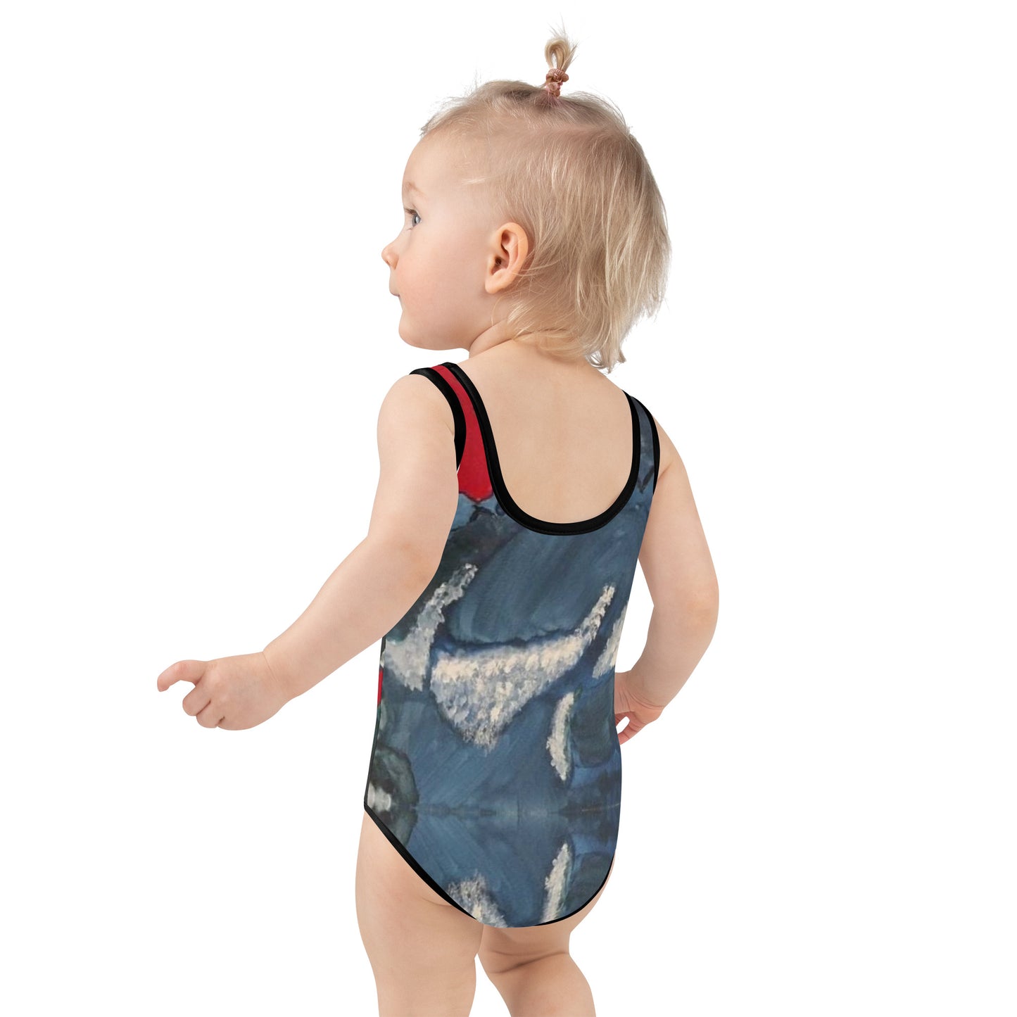 All-Over Print Kids Swimsuit