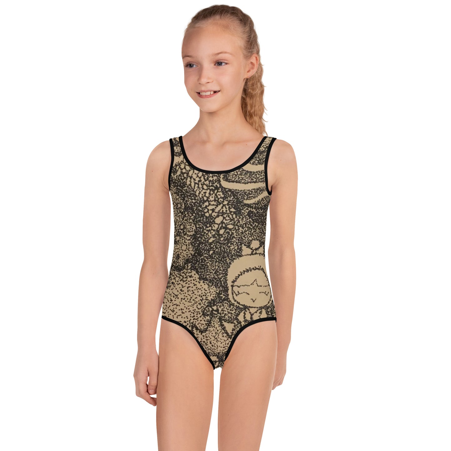 All-Over Print Kids Swimsuit