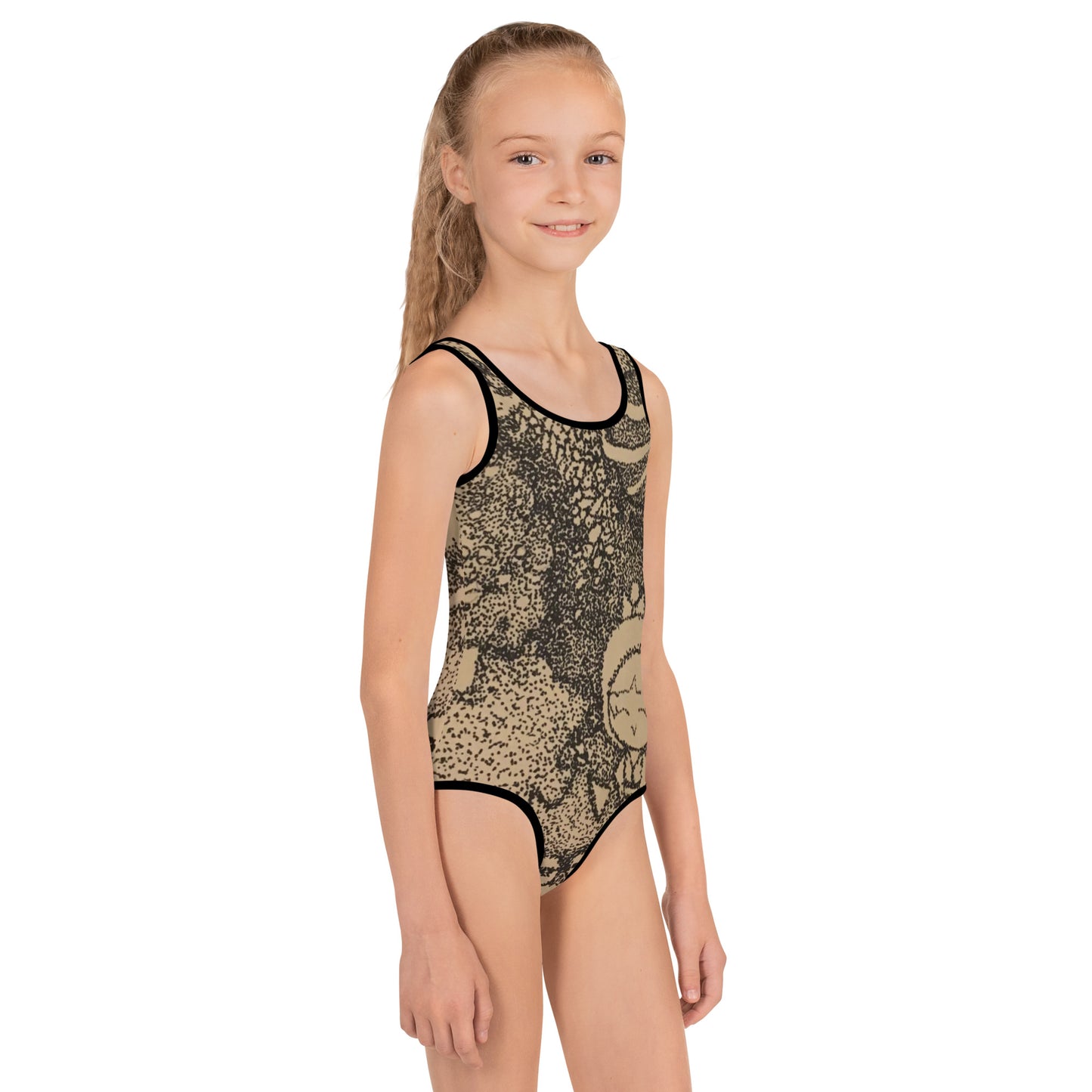 All-Over Print Kids Swimsuit