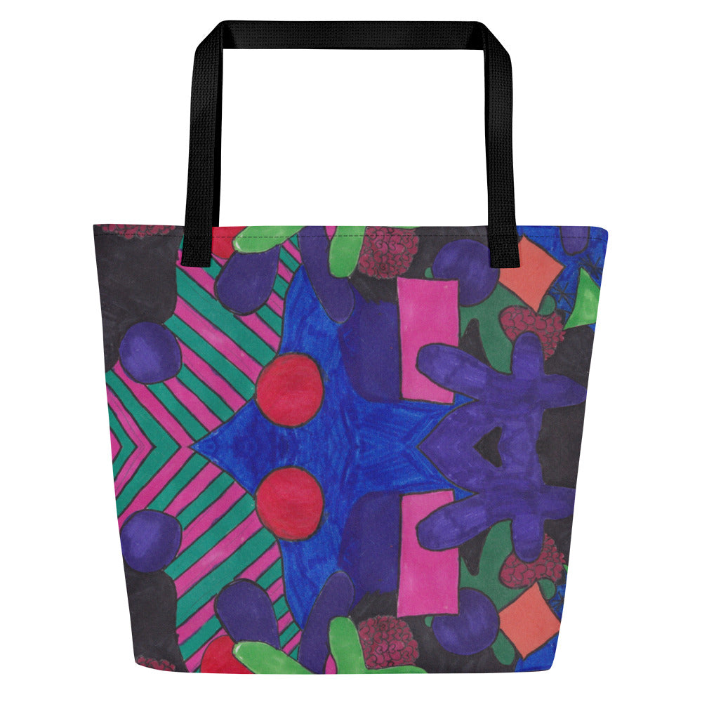 All-Over Print Large Tote Bag