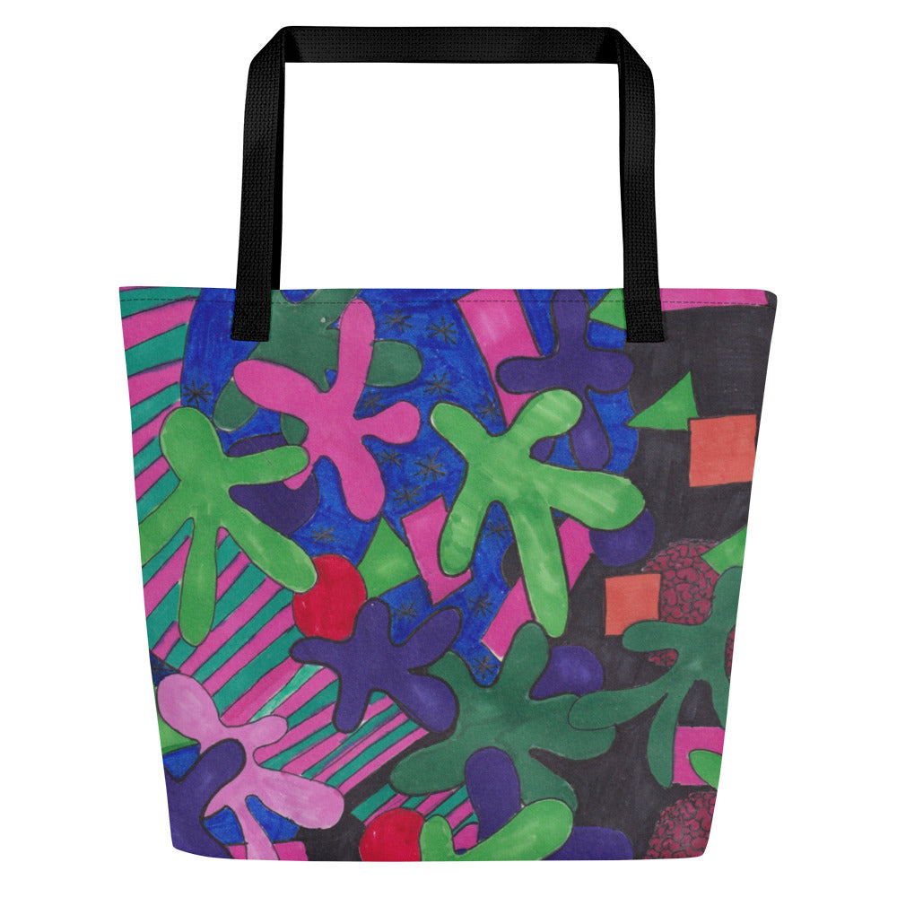 All-Over Print Large Tote Bag