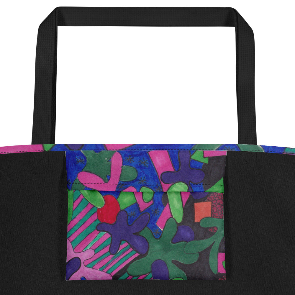 All-Over Print Large Tote Bag