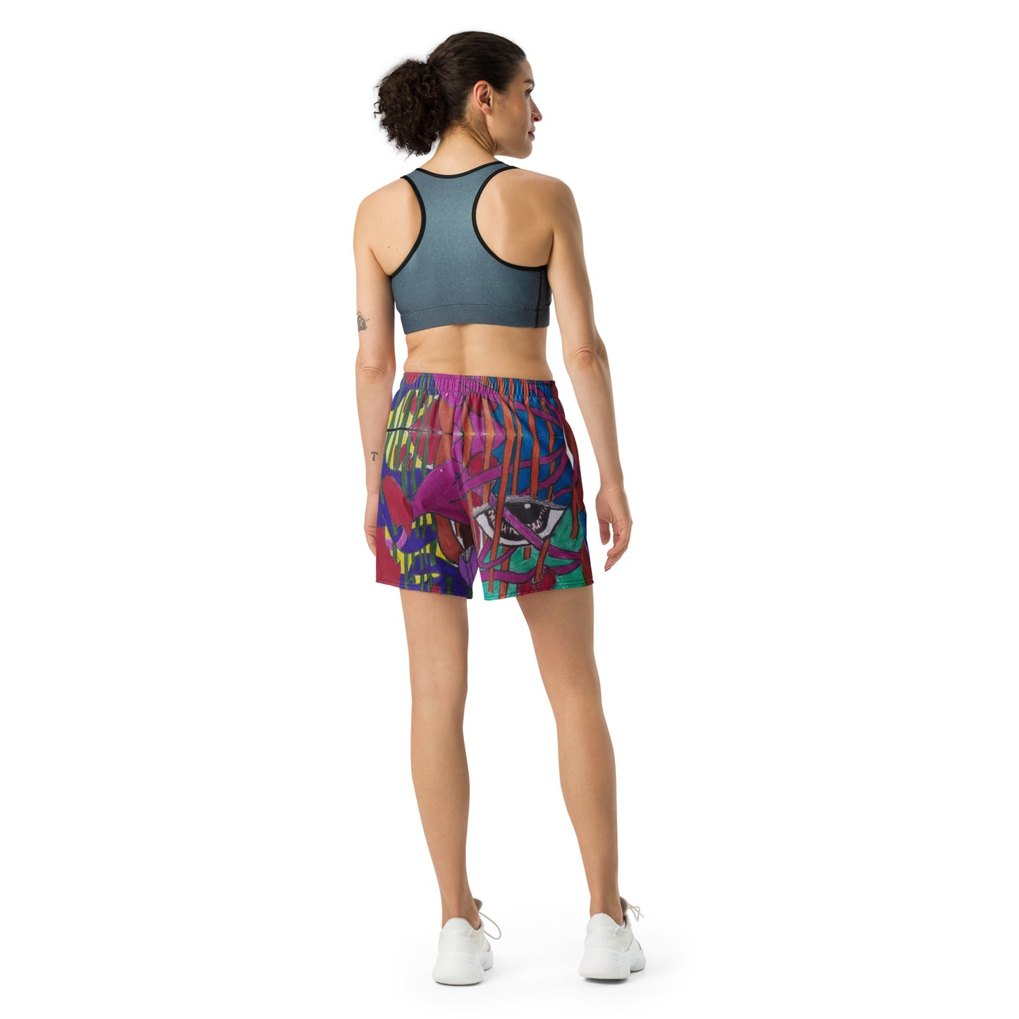 All-Over Print Unisex Athletic Long Shorts