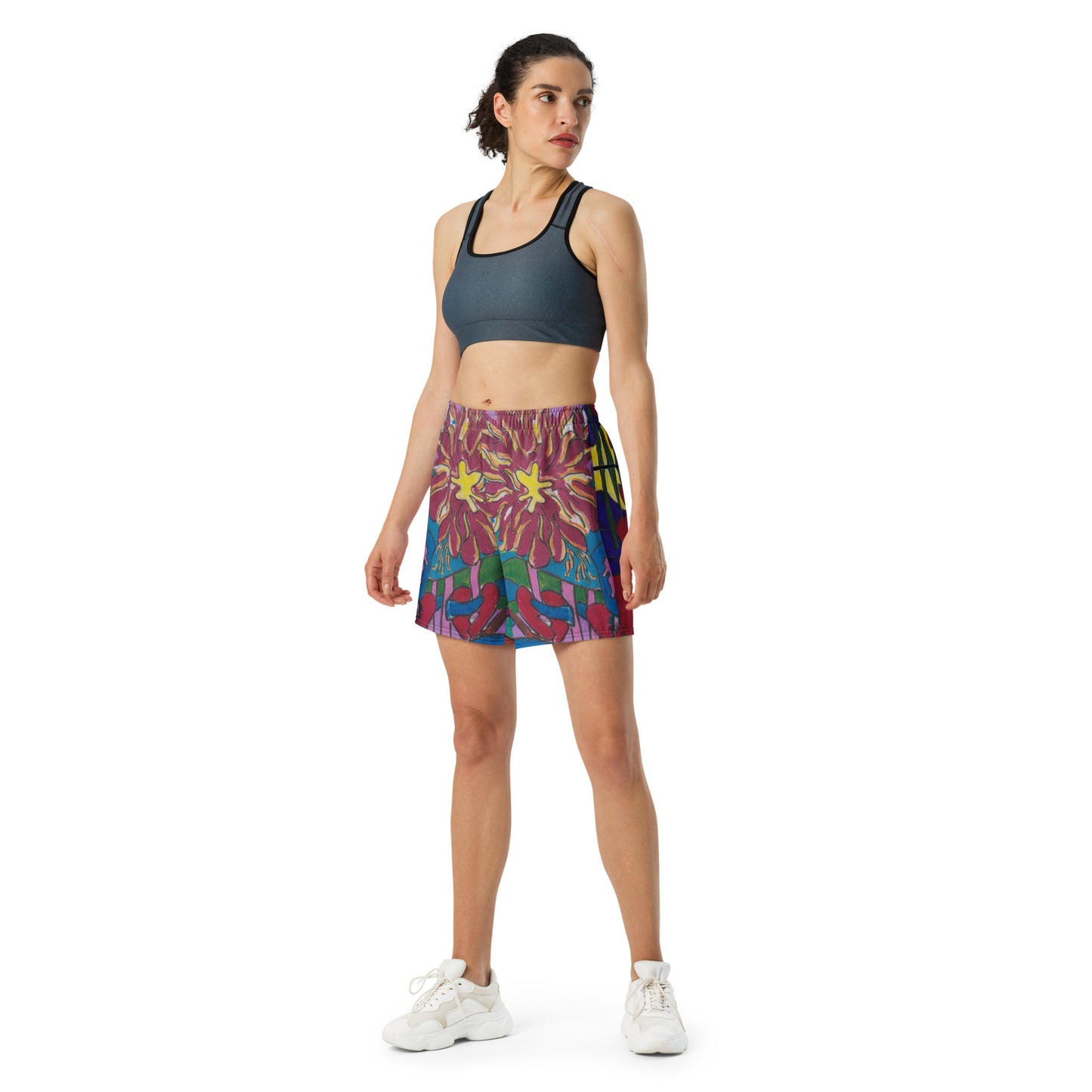 All-Over Print Unisex Athletic Long Shorts