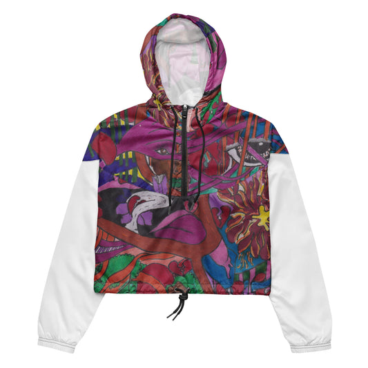 Women’s cropped windbreaker